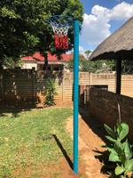 Adjustable Netball Pole